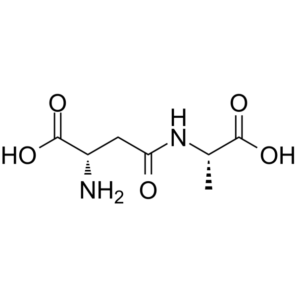 β-Aspartylalanine  Structure