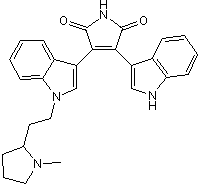 Bisindolylmaleimide II Structure