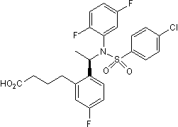 BMS 299897 Structure