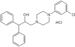 BRL 15572 hydrochloride Structure