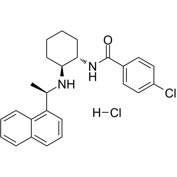 Calhex 231 hydrochloride Structure
