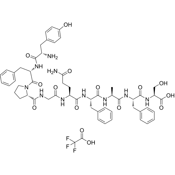Chemerin-9 (149-157) (TFA) Structure