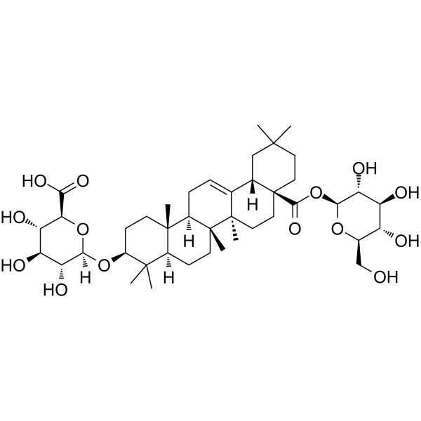 Chikusetsusaponin Iva Structure