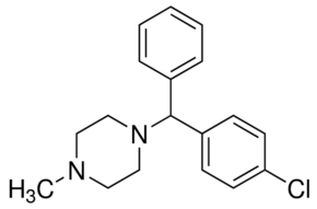 Chlorcyclizine Structure