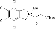 Chlorisondamine diiodide Structure