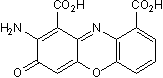 Cinnabarinic acid Structure