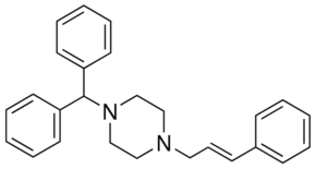 Cinnarizine Structure