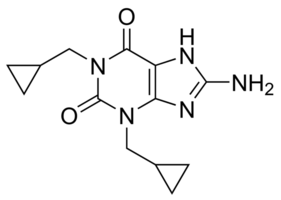 Cipamfylline Structure