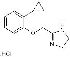 Cirazoline hydrochloride Structure