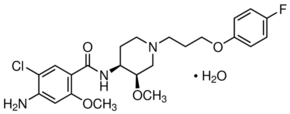 Cisapride monohydrate Structure