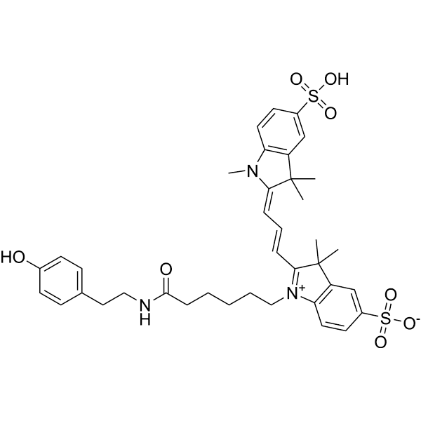 Cyanine 3 Tyramide methyl indole Structure