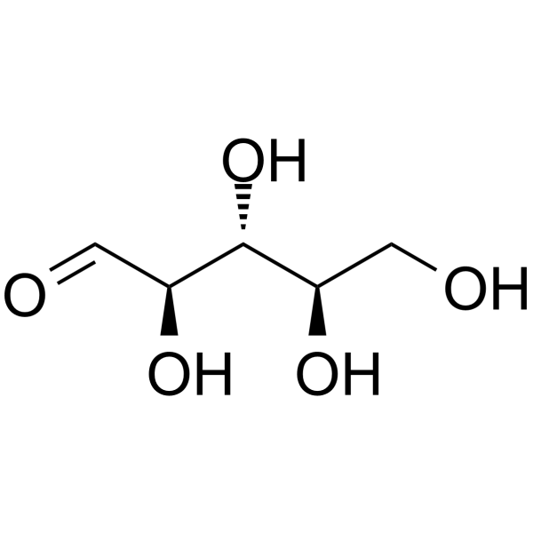 D-Ribose(mixture of isomers) Structure