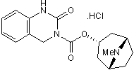 DAU 5884 hydrochloride Structure