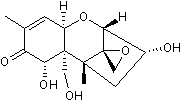 Deoxynivalenol Structure