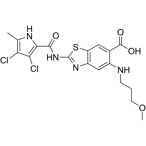 DNA gyrase B-IN-2 Structure