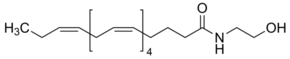 Eicosapentaenoyl ethanolamide Structure