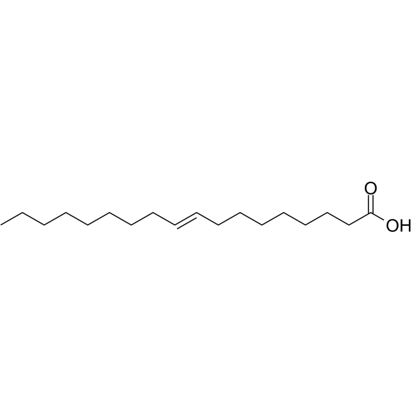Elaidic acid Structure