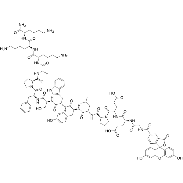 FAM-Srctide Structure