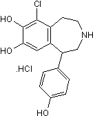 Fenoldopam hydrochloride Structure
