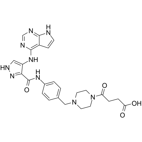 FN-1501-propionic acid Structure