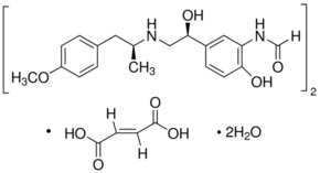 Formoterol fumarate dihydrate Structure
