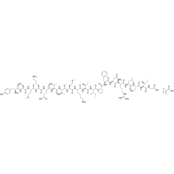 γ-Fibrinogen 377-395 TFA Structure