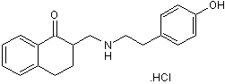 HEAT hydrochloride Structure
