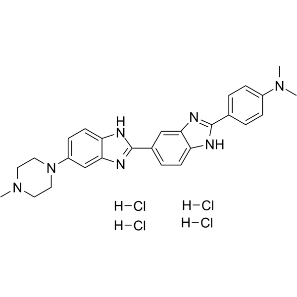 Hoechst 34580 tetrahydrochloride Structure