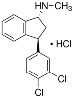 Indatraline hydrochloride Structure