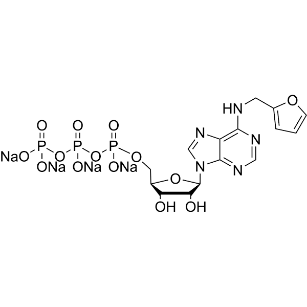 Kinetin triphosphate tetrasodium Structure