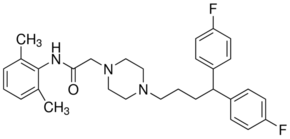 Lidoflazine Structure