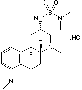 Mesulergine hydrochloride Structure