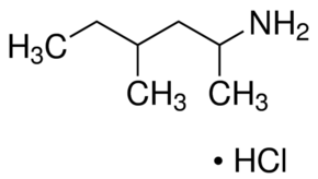 Methylhexanamine hydrochloride Structure