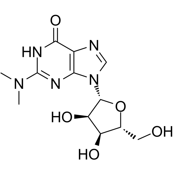 N2,N2-Dimethylguanosine Structure