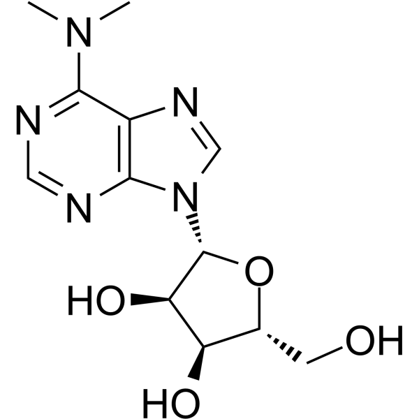 N6,N6-Dimethyladenosine Structure