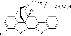 Naltriben mesylate Structure