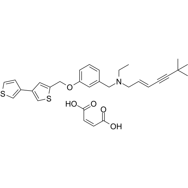 NB-598 Maleate Structure