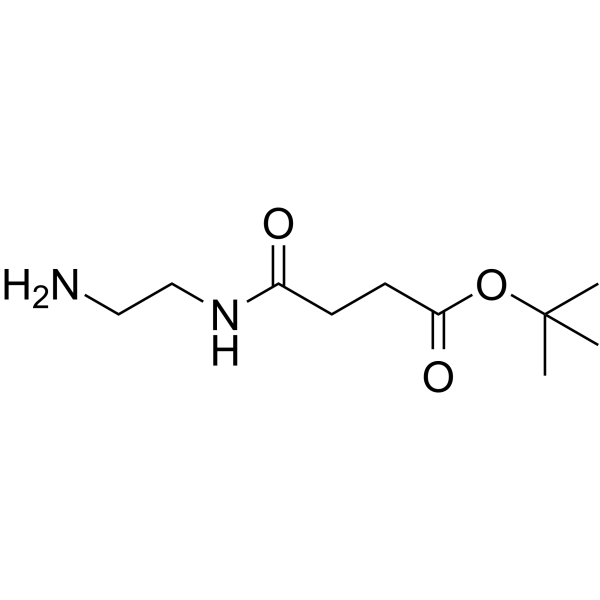 NH2-C2-amido-C2-Boc Structure