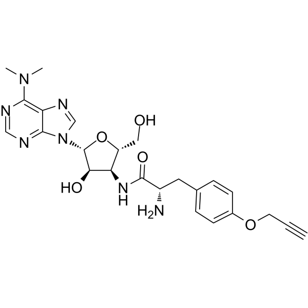 O-Propargyl-Puromycin Structure