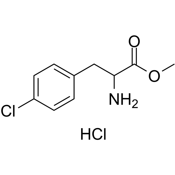 PCPA methyl ester hydrochloride Structure