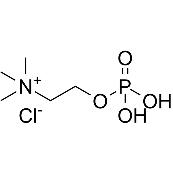 Phosphorylcholine chloride Structure