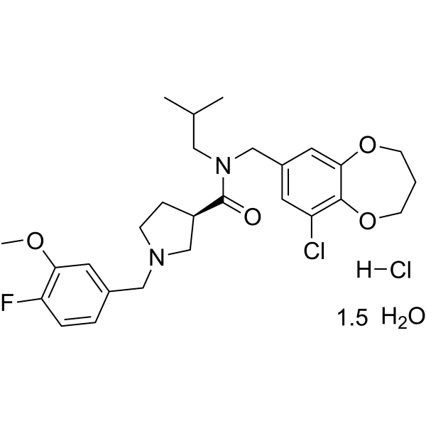 PKRA83 hydrochloride hydrate Structure
