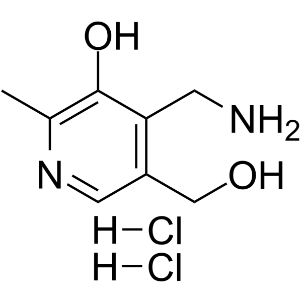 Pyridoxylamine dihydrochloride Structure