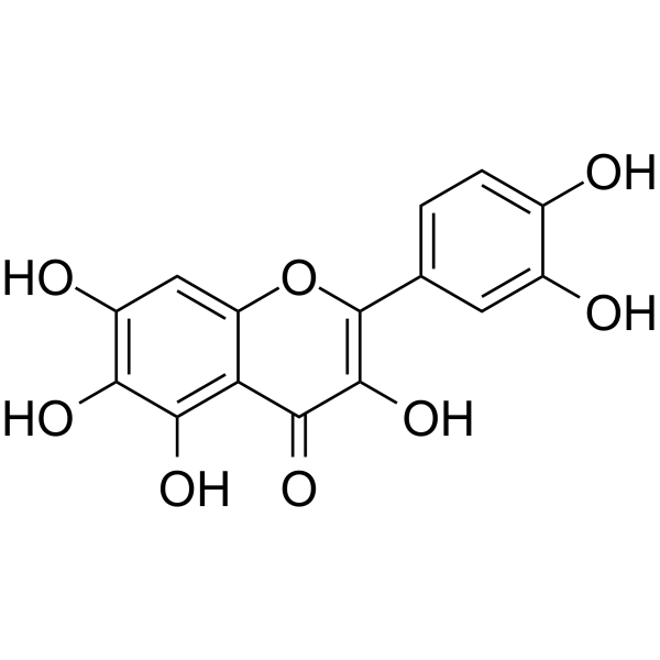 Quercetagetin Structure