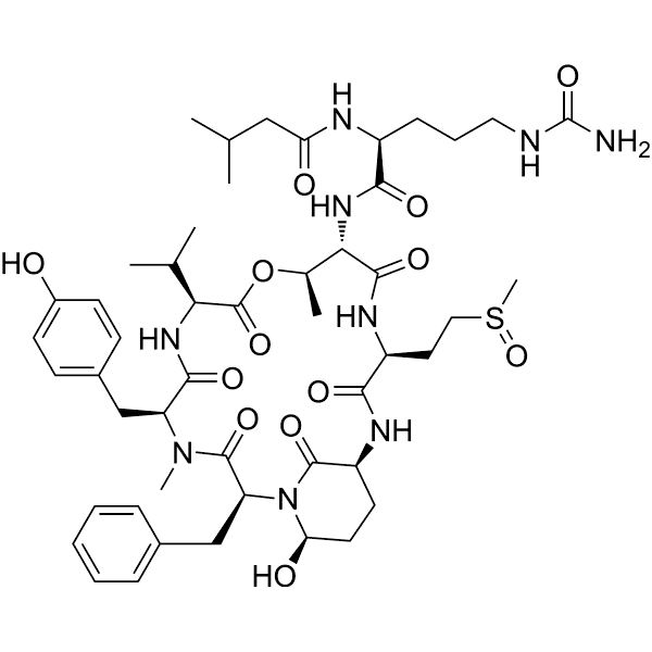 Sadopeptins A Structure