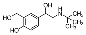Salbutamol Structure