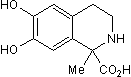 Salsolinol-1-carboxylic acid Structure