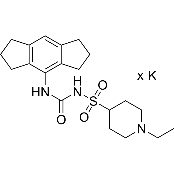 Selnoflast potassium Structure