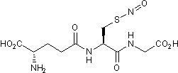 Nitrosoglutathione Structure