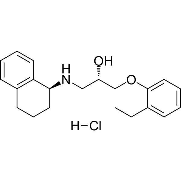 SR59230A hydrochloride Structure